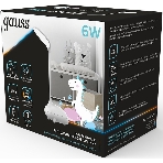 Светильник Gauss Qplus GTL701 (GT7011) настольный LED белый 6Вт, фото 1