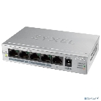 Коммутатор Zyxel GS1005HP Switch PoE +, 5xGE (4xPoE +), desktop, metal, silent, PoE budget 60 W, фото10