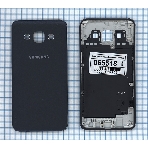 Задняя крышка для Samsung Galaxy A3 SM-A300F черный, фото 1