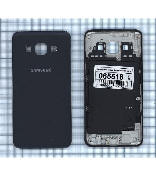 Задняя крышка для Samsung Galaxy A3 SM-A300F черный