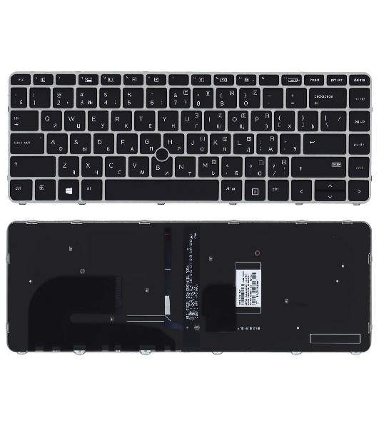 Клавиатура для ноутбука HP ZBook 14u G4 черная