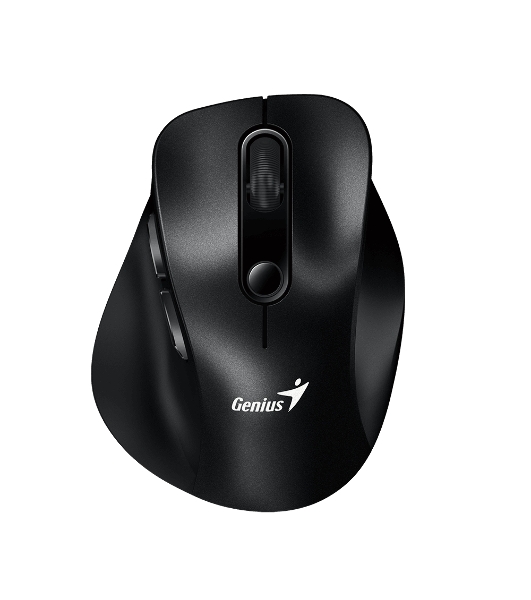 Мышь беспроводная Genius Ergo 9000S черный, 2400 dpi, радиоканал, Bluetooth, USB, кнопки - 6