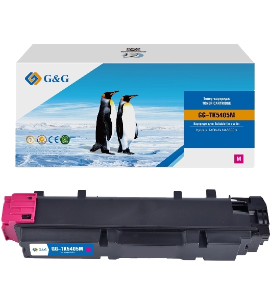 Картридж лазерный G&G GG-TK5405M (TK-5405 M) пурпурный (10000 стр.) для Kyocera TASKalfa MA3500ci