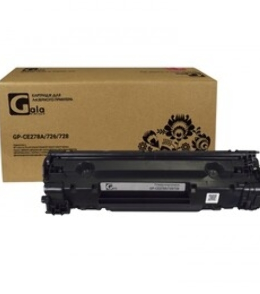 Картридж GP-CE278A/CE285A/CB435A/CB436A/712/725/726/728 (№78A №85A №35A №36A) для принтеров HP LaserJet Pro M1536/M1536dnf/P1566/P1606/P1606dn/P1101/P1102/P1102w/P1103/P1104/P1106/P1108/P1109/M1132/M1132s/M1136/M1137/M1212/M1212nf/M1212nfw/M1213/M1214/M1214nfh/M1216/M1217/P1102w/M1132s/M1214/M1214nfh/LaserJet P1001/P1002/P1003/P1004/P1005/P1006/P1007/P1008/P1009/M1120/M1120n/M1522/M1522n/M1522nf/M1505/M1505n/Canon i-SENSYS LBP6000/LBP6020/LBP6030/MF3010/LBP6000B/LBP6020B/LBP6030B/LBP6030w/MF3010/MF3010EX/LBP6200/LBP6230/LBP6200d/LBP6230dw/FAX-L150/FAX-L170/FAX-L410/MF4410/MF4430/MF4450/MF4550/MF4570/MF4580/MF4730/MF4750/MF4780/MF4890 4 шт по 2000 копий GalaPrint
