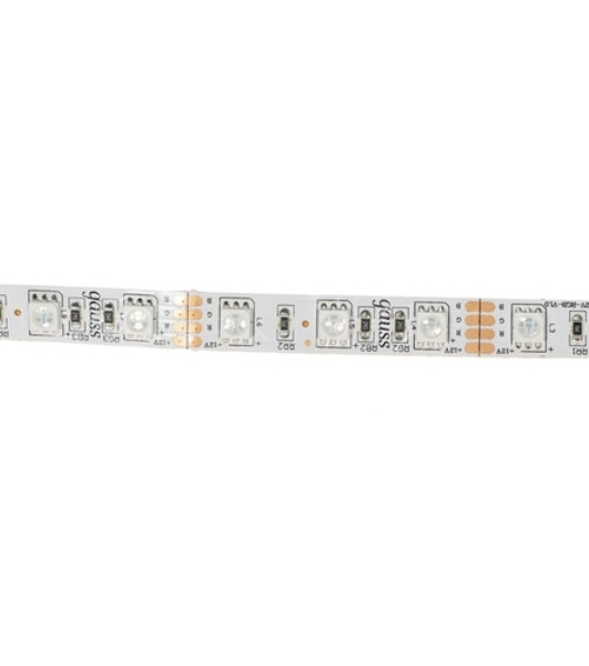 Лента светодиодная Gauss 312000414 LED 5050/60-SMD 14.4W 12V DC RGB блистер 5м