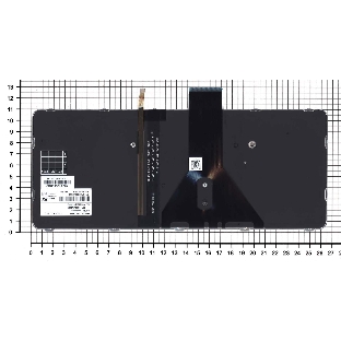Клавиатура для ноутбука HP EliteBook Folio 1020 G1 черная с подсветкой