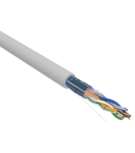 Кабель информационный PROconnect cat.5e UTP 4 пары 24AWG PVC внутренний 305м серый