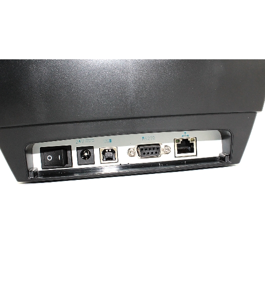 Принтер для этикеток термотрансферный HPRT HT100 203 dpi, 127 мм/сек, USB Type-B, Ethernet, черный