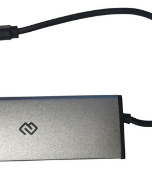 USB-концентратор Digma HUB-4U2.0-UC-DS, USB-C, USB 2.0 4 порта, USB