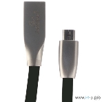 Кабель USB2.0 Cablexpert CC-G-mUSB01Bk-0.5M, AM/microB, серия Gold, длина 0.5м, черный, блистер, фото3