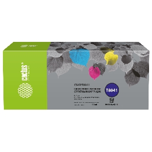 Картридж струйный Cactus CS-EPT8041 (T8041) фото черный матовый (700 мл) для Epson SureColor SC-P6000/7000/8000/9000