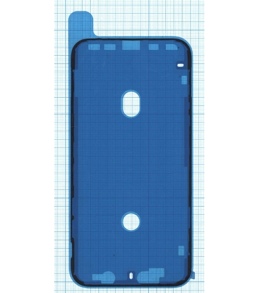 Водозащитная прокладка (проклейка) для iPhone XR, черная