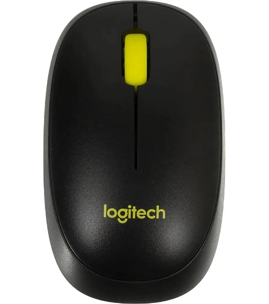 Комплект клавиатура + мышь Logitech Wireless Desktop MK240 Nano черный Retail Combo