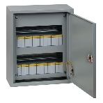 Щит распред. EKF mb21-24n навесной ЩРН-24 пласт.замок (350х300х120) IP31 EKF PROxima, фото 1