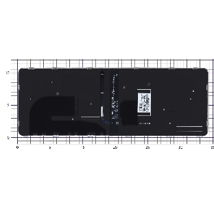 Клавиатура для ноутбука HP ZBook 14u G4 черная