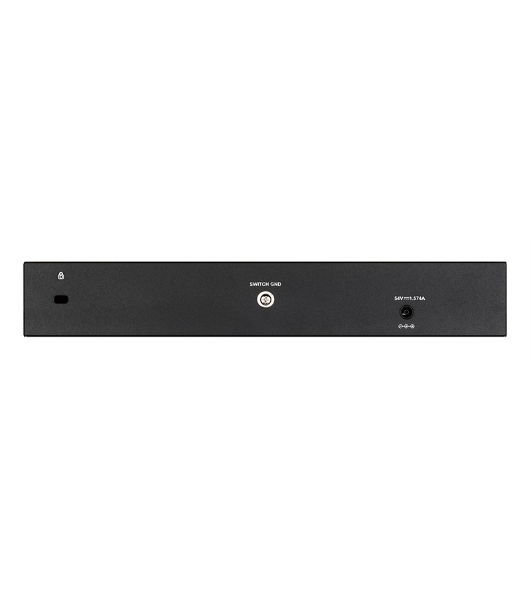 Коммутатор D-Link DGS-1210-08P/G3A, 8×1 Гбит/с PoE + 2×1 Гбит/с SFP, настраиваемый