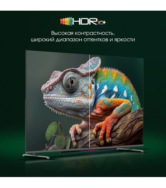 Телевизор Digma 65' Pro 65L черный QLED UHD 120Hz GoogleTV