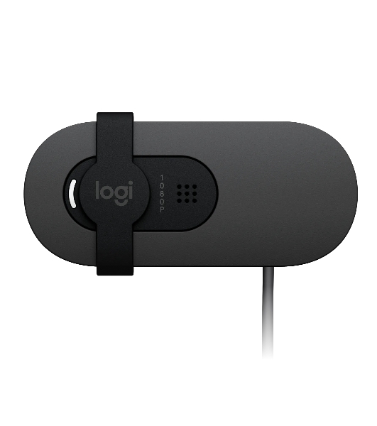 Веб-камера Logitech Brio 105 1920x1080, 30 кадр/с, USB Type-A, микрофон (шумоподавление), шторка приватности, автоосвещение, универсальное крепление
