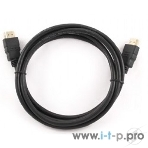 Кабель Cablexpert HDMI CC-HDMI4-1M, 19M/19M, v2.0, медь, позол.разъемы, экран, 1м, черный, пакет, фото3