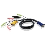 Кабель ATEN CABLE HD15M/USBM/SP/SP-SPHD15M; 1.8M, фото2