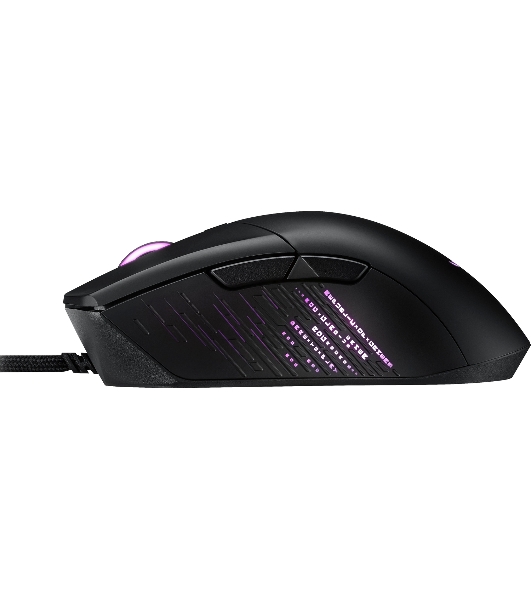 Мышь проводная ASUS ROG Gladius III черный, 19000 dpi, USB, кнопки - 6