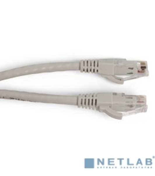 Патч-корд Hyperline PC-LPM-UTP-RJ45-RJ45-C6a-10M-LSZH-GY U/UTP, Cat.6a 10G, LSZH, 10 м, серый