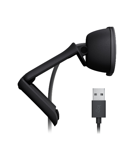Веб-камера Logitech Brio 105 1920x1080, 30 кадр/с, USB Type-A, микрофон (шумоподавление), шторка приватности, автоосвещение, универсальное крепление