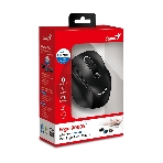Мышь беспроводная Genius Ergo 9000S черный, 2400 dpi, радиоканал, Bluetooth, USB, кнопки - 6, фото7