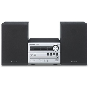 Микросистема Panasonic SC-PM250EE-S серебристый 20Вт/CD/CDRW/FM/USB/BT