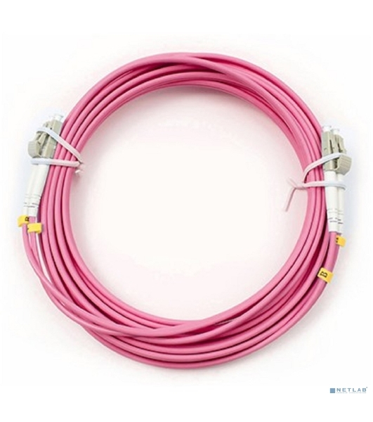 Шнур оптический Cabeus FOP-50-OM4-LC-LC-5m duplex LC-LC 50/125 мм OM4 5м LSZH