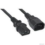Шнур для блока питания Cabeus, IEC 320 C13, вилка IEC 60320 С14, 1.2 м, 10А, чёрный, фото3