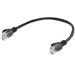 Патч-корд медный UTP Cablexpert PP10-0.25M/BK cat.5e, 0.25м, литой, многожильный, черный, фото4