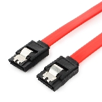 Кабель интерфейсный SATAIII Cablexpert CC-SATAM-DATA-0.8M, 80 см, 7pin/7pin, защелка, пакет, фото2