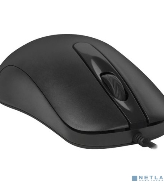 Мышь проводная Defender Classic MB-230 черный, 1600 dpi, USB, кнопки - 4
