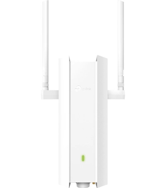 Двухдиапазонная точка доступа TP-Link EAP625-Outdoor HD, для улицы и помещений с поддержкой Wi-Fi 6 AX1800, 1 гиг. порт RJ45, 802.3af/at, Passive PoE (48 В, 0,5 А), IP67, 2 внешние антенны