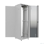 Шкаф коммутационный NTSS Премиум (NTSS-R18U6060GS) напольный 18U 600x600 мм пер. дв. стекл металл 900 кг серый 510 мм 903 мм IP20, фото10