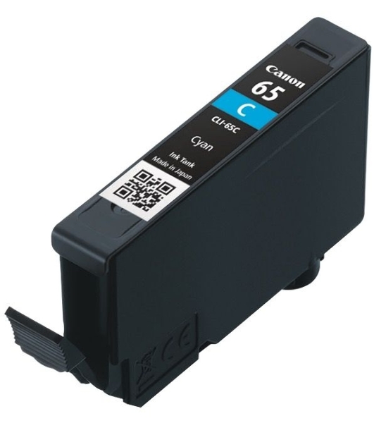 Картридж струйный Canon CLI-65 C голубой 12,6 мл