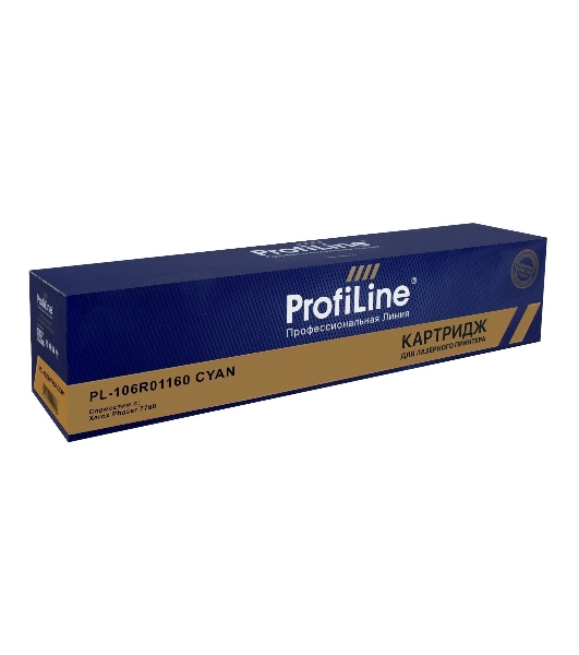 Картридж лазерный ProfiLine PL-106R01160 для принтеров Xerox Phaser 7760 Голубой 25000 копий