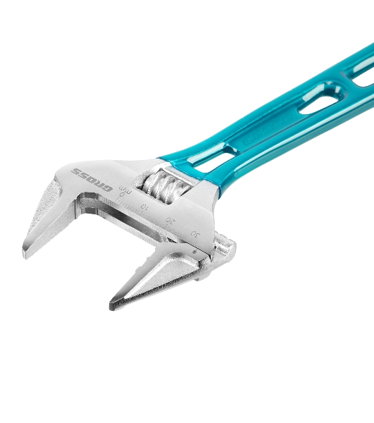 Ключ разводной Gross 15558 200 мм, CrV, кованый
