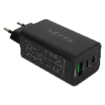 Сетевое зарядное устройство NERPA PD333CBX 65W GaN PD+QC3.0, 2xUSB-C, 1xUSB-A, USB-C - USB-C 100W cable 1.5m черный, EU plug, BOX, фото8