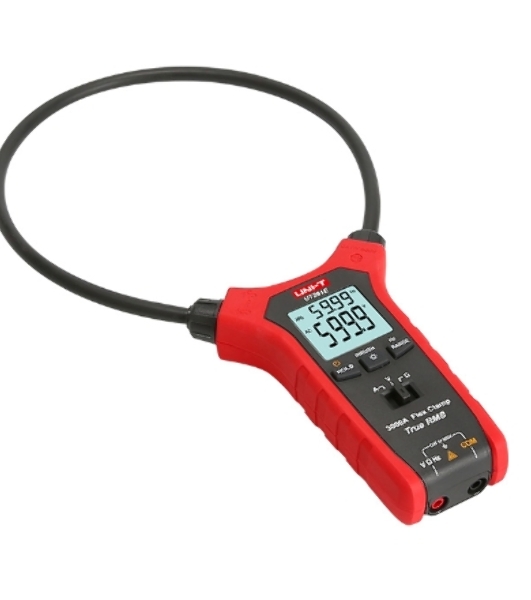 Токоизмерительные клещи UT281E, 600В, 3000А, 60МОм, гибкие зажимы