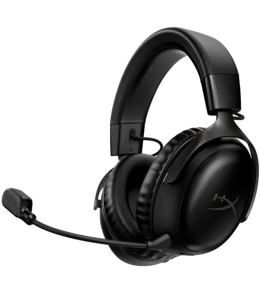 Гарнитура HyperX Cloud III чёрный, беспроводная, радиоканал