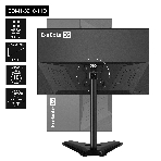 Настольная подставка ExeGate EDM1-3210-11D (для одного монитора 15'-32', VESA 75x75, 100x100, макс. нагрузка 10 кг, наклон -45°/+45°, поворот -45°/+45°, регулировка по высоте, черный), фото21