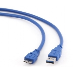 Кабель Gembird/Cablexpert USB 3.0 Pro, AM/microBM 9P, 30 см, экран, синий, пакет, фото8