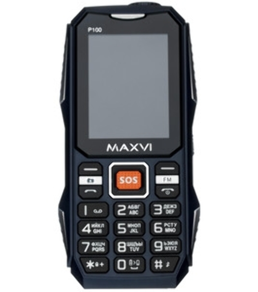 Мобильный телефон Maxvi P100 синий