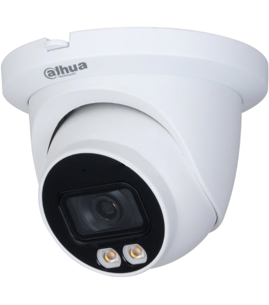 Видеокамера IP Dahua DH-IPC-HDW2439TP-AS-LED-0360B 3.6-3.6мм цветная корп.:белый