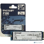 Накопитель SSD Patriot P300, 2Tb, PCIe 3.0 x4, M.2 2280, NVMe, R/W 2100/1650, фото8