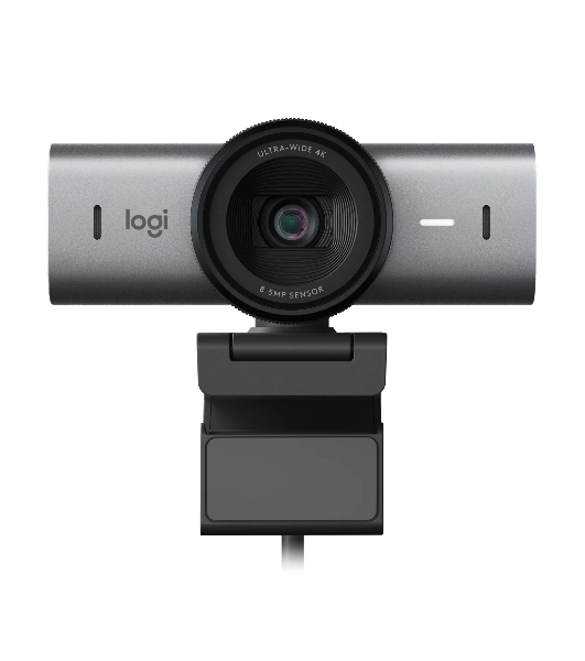 Веб-камера Logitech MX Brio 705 3840x2160, 30 кадр/с, USB Type-C, микрофон (2 шт, шумоподавление), автофокус, HDR, крепление на мониторе, графитовый