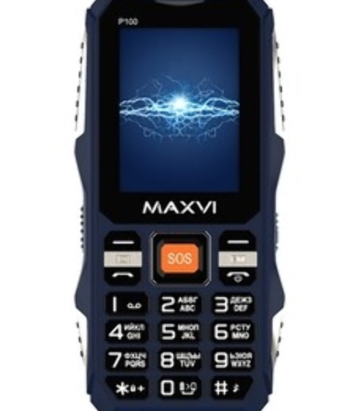 Мобильный телефон Maxvi P100 синий
