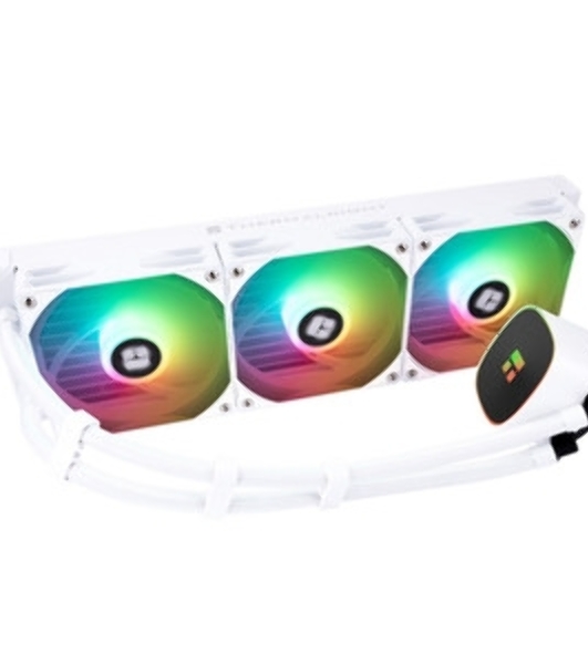 Система жидкостного охлаждения Thermalright Frozen Horizon 360 V2 Soc-AM5/AM4/1200/1700/1851 белый 4-pin 29.5dB Al Ret (F-HORIZON-360-WH-V2)